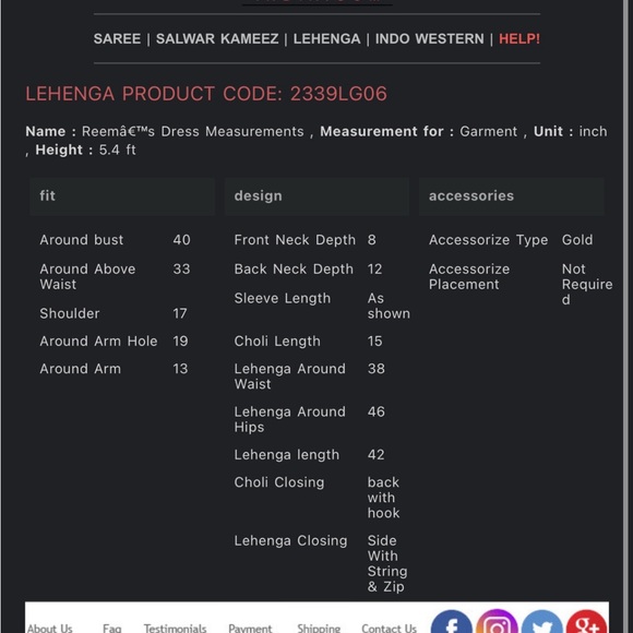 Off White Embroidered Lehenga Choli with Dupatta - Picture 9 of 9